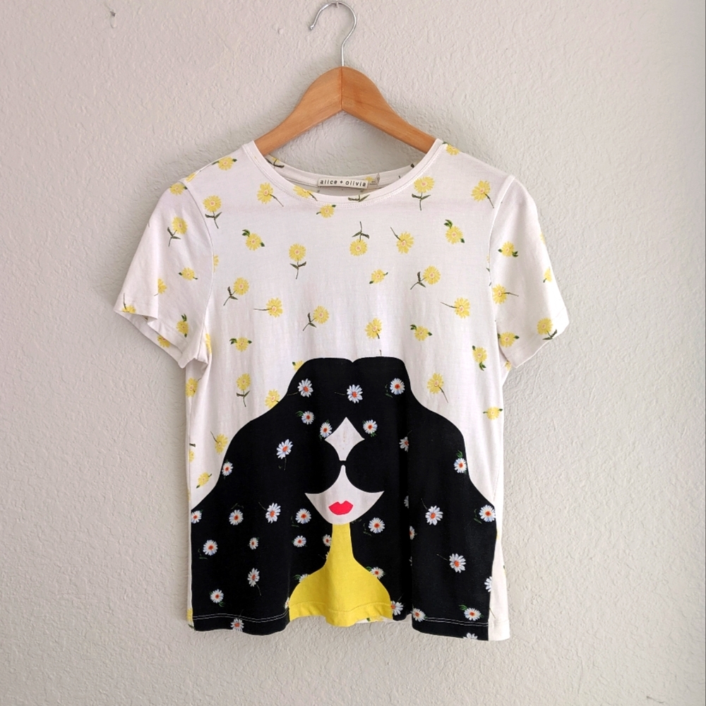 Alice and Olivia Rylyn tee small